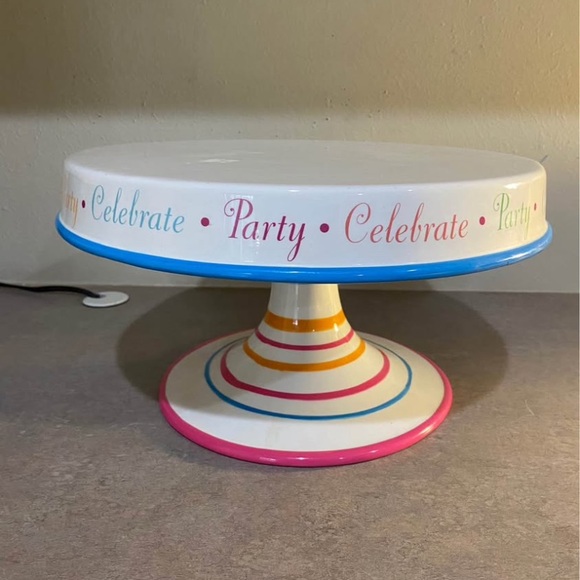 Department 56 Other - Department 56, Celebrate Pedestal Cake Stand